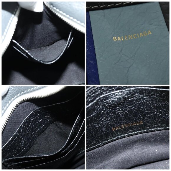 BALENCIAGA Bazaar Shopper XXS Bag Leather 2way Multicolor 513988 Auth 137181 - Picture 15 of 16